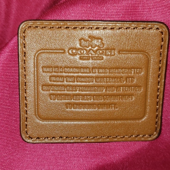 Coach Wool Tote - Picture 3 of 3